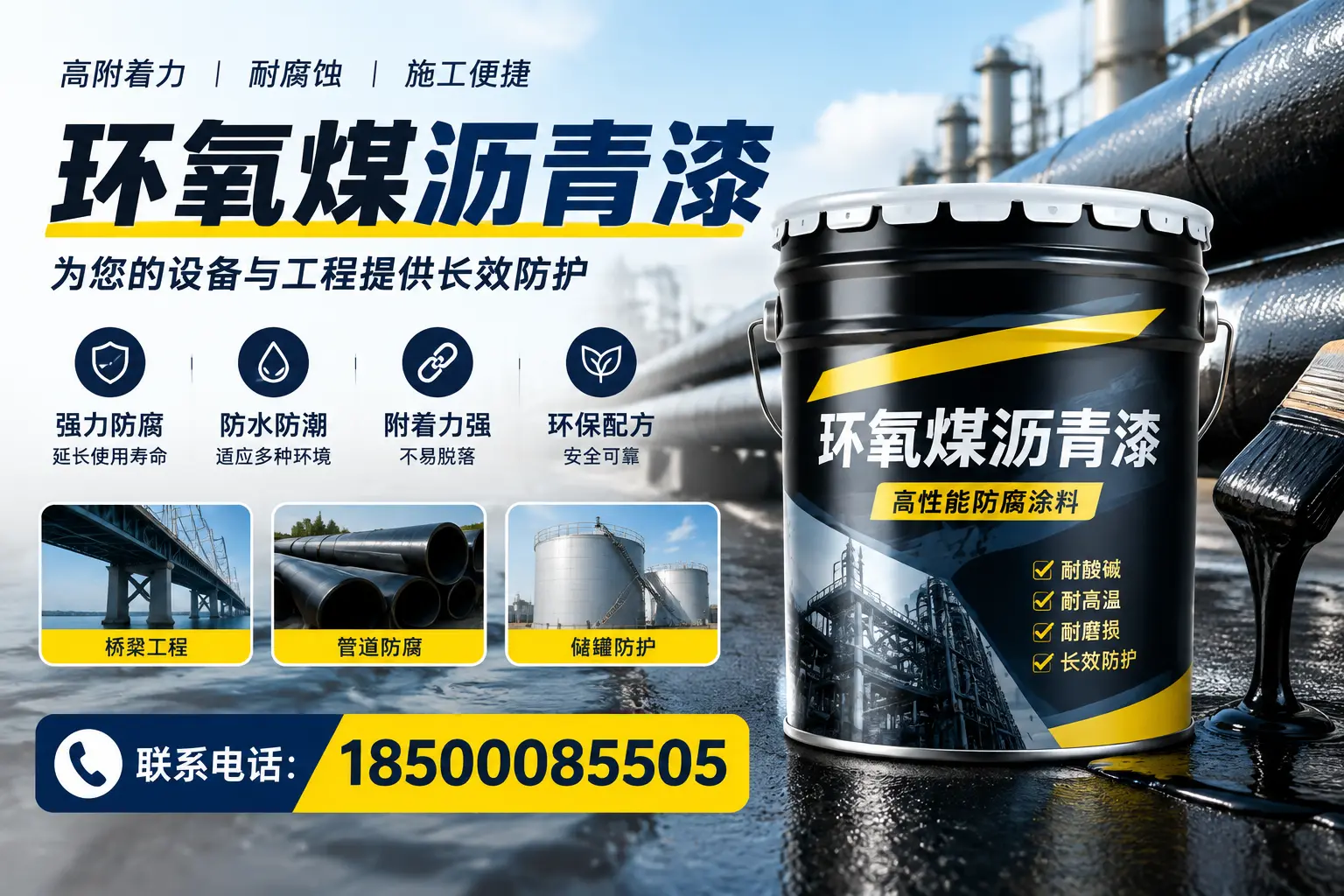 环氧煤沥青漆与其他涂料的对比分析，助力东莞企业决策